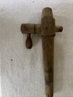 Vintage Large Primitive Wooden Barrel Keg Tap Spigot For Beer Whiskey Wine