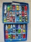 Vintage 1980s Tara Toy Car Case Holds 48 Cars 4 Trays Hot Wheels Matchbox Lot
