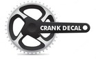 Crank Set Sticker Decal Mtb Sram X0 Mountain Bike Bicycle Adhesive 4 Pcs Red