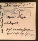 Ww I German Field Post Card  Wangeroog-company To Salzburg - Dec 14  1916