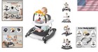 Multi-functional Baby Walker With Feeding Tray