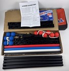 Ladder Ball Toss Game Indoor Outdoor Travel 6 Bolas Game Set Carrying Case Local