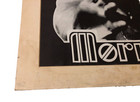 The Doors Jim Morrison Vintage 90s Silkscreen Hand Poet Rock Poster Black Matted