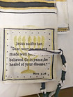 Jewish Women s Christian Messianic Prayer Shawl Tallit  Black   Gold 72 x22 