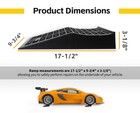 Maxxhaul Lowered Car Ramps 2-5 8  Lift  Low Profile Vehicle Service Repair 50699