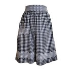 Lot Of 7 Vintage Handmade Cotton Aprons - Gingham Floral Novelty Prints