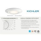 Kichler Horizon Downlight Led 3000k T24  White - 43855whled30t