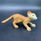 Hagen Renaker Vintage Orange Tabby Papa Cat Figurine Retired