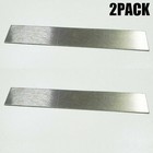 2pcs Pure Nickel Anode 6 X 1 Plating Bright Nickel Jewelry Rectifier