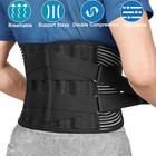 Lower Back Brace Copper Lumbar Support Waist Belt For Men Women Pain Relief