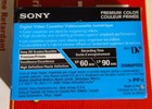      Sony Dvc Digital Video Cassette Tape Mini Dv Premium Color  Dvm60r      sealed