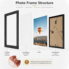 8 5 X 11 Inch Picture Frame Black For Certificate Poster And Photo Horizontal