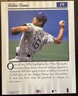 Hideo Nomo Signed Auto Autograph 1997 Donruss Studio 8x10 Dodgers Card Japan
