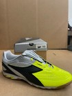 Diadora Kobra Plus Lt Id Indoor Soccer Shoes Neon Yellow black New In Box