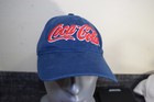 Coca-cola Alanta World Of Coke Tourist Logo Baseball Hat Cap Blue Red Strapback