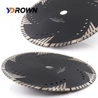 Diamond Saw Blade 12  With Cooling Holes turbo Diamond Segments Blade Wet dry