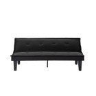 62 99 Inch Futon Sofa Bed multi-functional Sofa With 5-level Adjustment suita   