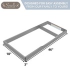    0299-g Topper For Sorelle Berkley modesto paxton emerson Double Dresser     