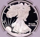 1995-w American Silver Eagle Ngc Pr69dcam - Key Date Anniversary Set