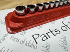 Snap On Tools Usa New 10pc 1 4  Drive Sae 12-point Shallow Socket Set 110tmdy