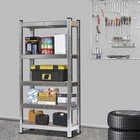 5 Tier  Shelving Unit Adjustable Garage Storage Utility Rack Shelves