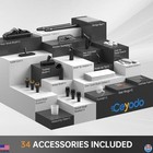 Powerful Heavy Duty Steam Cleaner Canister With 34 Accessories   16 4 Ft Cord