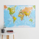 47 X 33 Inch World Wall Map - Map Of Theworld Poster Updated 2025