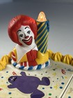 Vintage 1999 Hasbro Ronald Mcdonald Musical Birthday Cake Tested -no Key   Piece