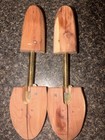 Johnston   Murphy Wooden Shoe Trees Pair  Wood Adjustable Size M  8w-10m 