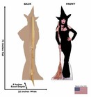 Elvira Broom Life-size Cardboard Cutout Standup Standee Poster