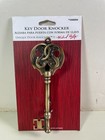Michael Healy Skeleton Key Door Knocker  solid Antique Brass Key Door Knocker