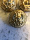 Old Early Union Us Navy Eagle Uniform Coat Button No Maker Lot Of 3 19 Mm
