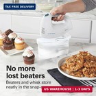 6-speed Electric Hand Mixer With Quickburst And Bowl Rest