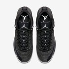 Jordan Xii Retro Metal Baseball Cleats - 16 - 854567-010 Black White Silver 12