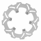 For Yamaha Solid Full Set Brake Disc Rotors Pads Yz250f Yz450f Yz125 Yz250 08-16