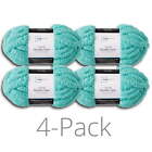Mainstays Chunky Chenille Yarn  31 7 Yd  Aqua  100  Polyester
