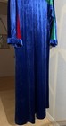 Vintage Nightgown Women   s Size Large Blue Velour Vanity Fair Nightgown Dress 