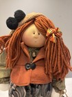 1991 Little Souls Francine 24    Gretchen Wilson Signed Ooak Doll Jingle Bells