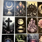 Vintage Style  mystical  Post Cards crafting scrapbooking 20 Lot Unused 4x6