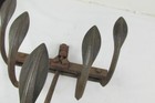 Vtg Antique 5 Tine Hand Pull Cultivator Claw Hoe Plow Rake Farm Garden Tool