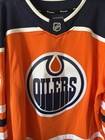 Men s Fanatics Cam Talbot  33 Edmonton Oilers Breakaway Jersey Sz L - Orange