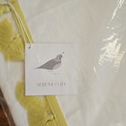 Serena   Lily French Tassel Shower Curtain White citrine Shc3-02