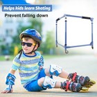 Ganfindx Folding Skater Aid For Kids Roller Skating adjust Roller Skate Trainer