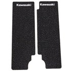 Black Lower Fork Guards 2002-2025 Kawasaki Klx110 Shock Tube Protectors Klx 110