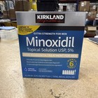Kirkland Minoxidil 5  Extra Strength Men 6 Month Supply Hair Regrowth Solution