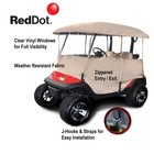 Reddot Universal Golf Cart Enclosure For Two Passenger Carts - 54 Inch Top