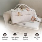 Baby Diaper Caddy Organizer - Nursery Storage Basket For Diaper Station  Baby   