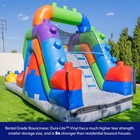 Herokiddo Block 12  Dual Lane Commercial Grade Inflatable Water Slide W  Blower