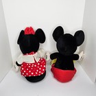 Mickey   Minnie Mouse Vintage Plush Disneyland Walt Disney World Park Toy 14in