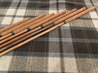 Antique Vintage Burke Grand Prize Hickory Wood Shaft Flanged Golf Clubs Play Set